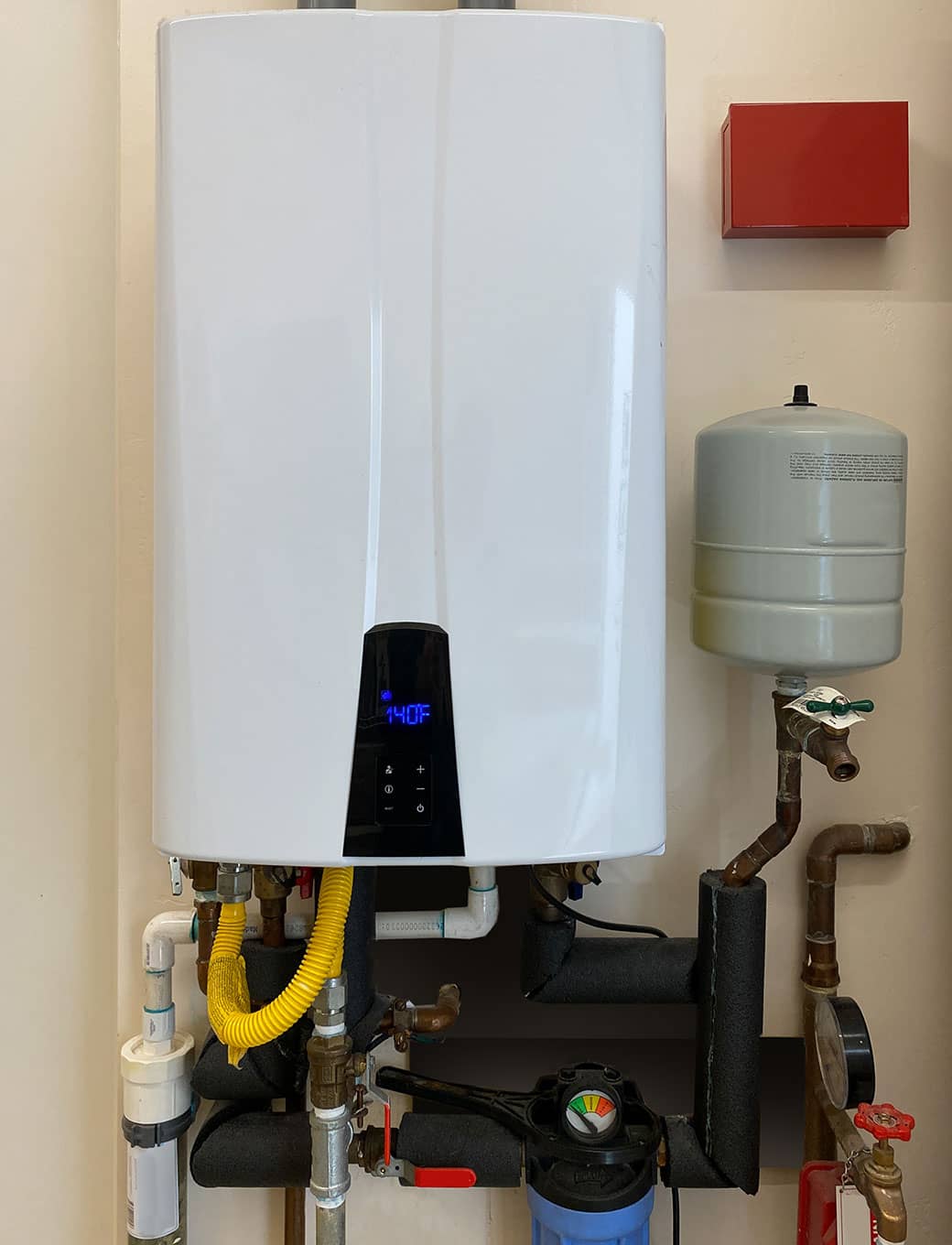 water heater installation